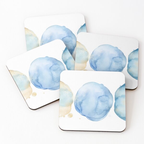 Item preview, Vibrant watercolor circles designed and sold by anytka.