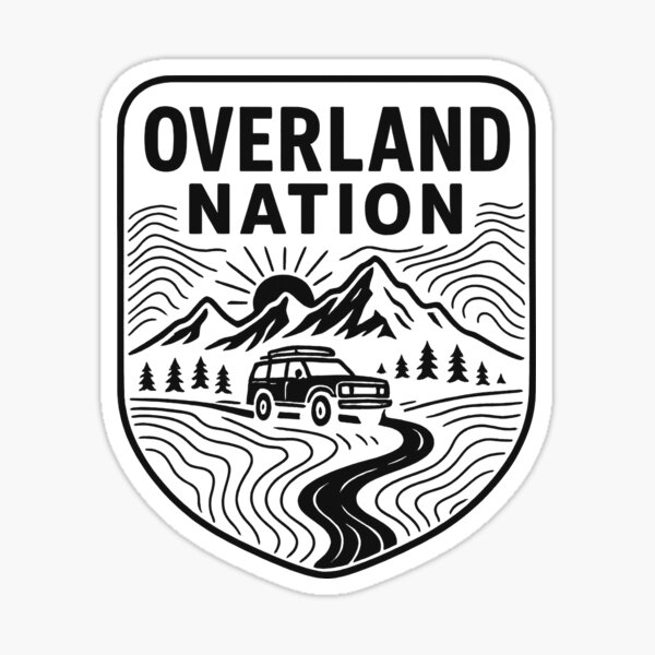 Item preview, Overland Nation designed and sold by The Overland Story.