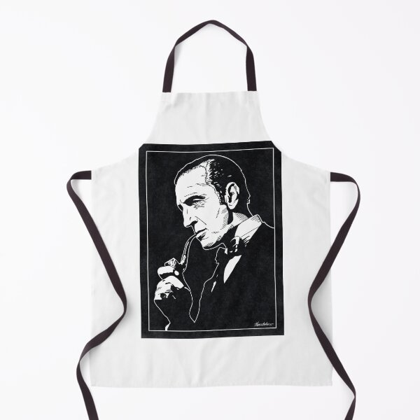 Item preview, SHERLOCK HOLMES (Black and White) designed and sold by FamousWeirdosRB.