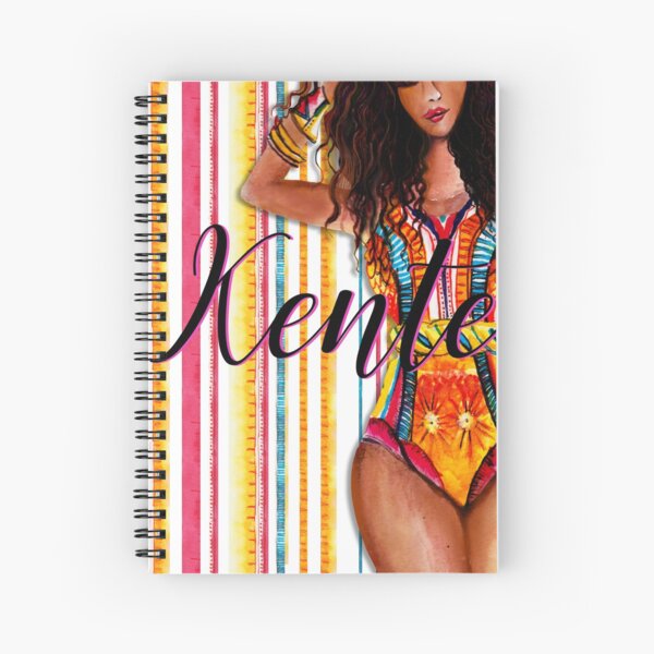 Kente Spiral Notebook
