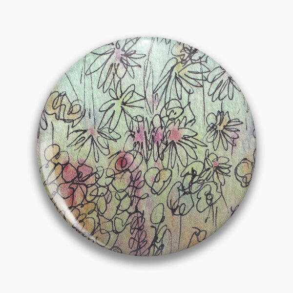 Item preview, Abstract wildflowers  designed and sold by Naponte-prints.