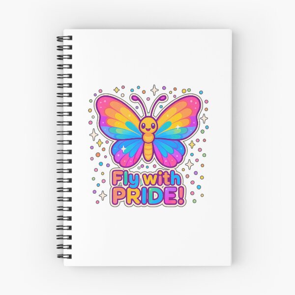 Item preview, Vibrant Pride Butterfly Sticker | Colorful LGBT Rainbow Art for Pride Month designed and sold by Nuist25.