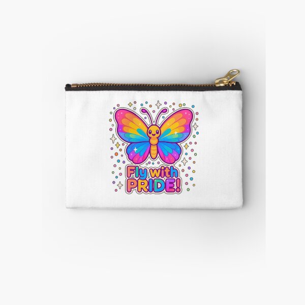 Item preview, Vibrant Pride Butterfly Sticker | Colorful LGBT Rainbow Art for Pride Month designed and sold by Nuist25.