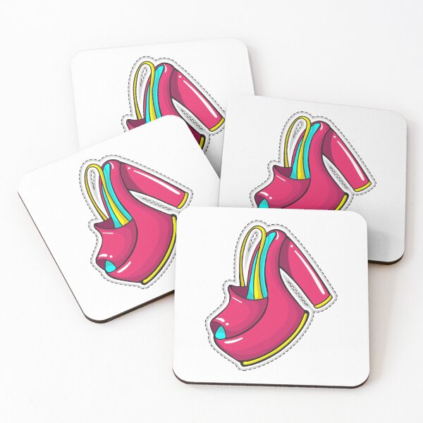 Item preview, Tacón alto rosa designed and sold by priyanshustore.