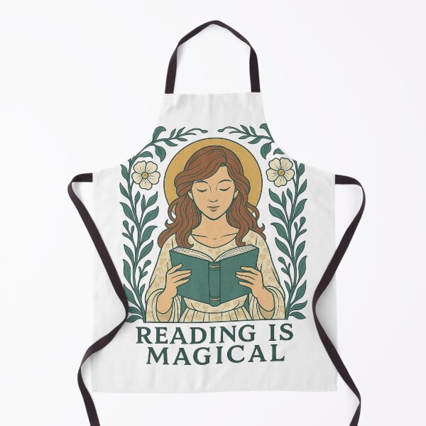 Item preview, Reading Is Magical Art Nouveau Book Lover Design designed and sold by Lacritsa .