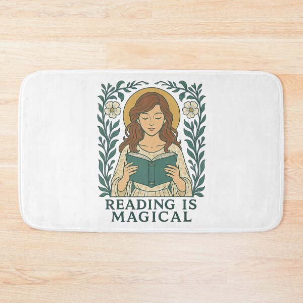 Item preview, Reading Is Magical Art Nouveau Book Lover Design designed and sold by Lacritsa .
