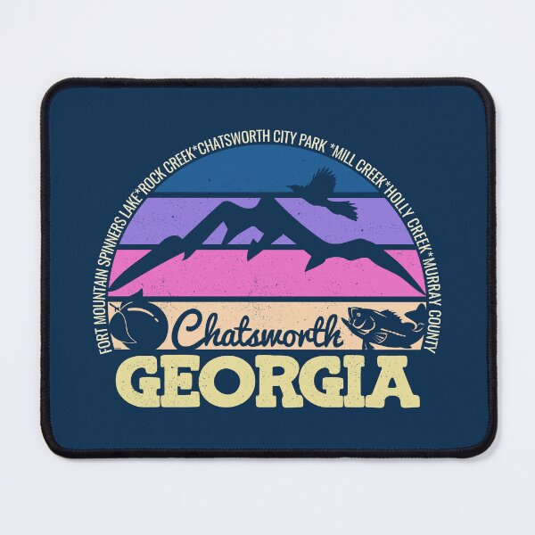 Item preview, Chatsworth Georgia Sunset Retro Vintage Local Pride Logo designed and sold by CRHPOD20.
