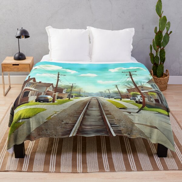 Item preview, Tracks through Town designed and sold by RCWatercolours.