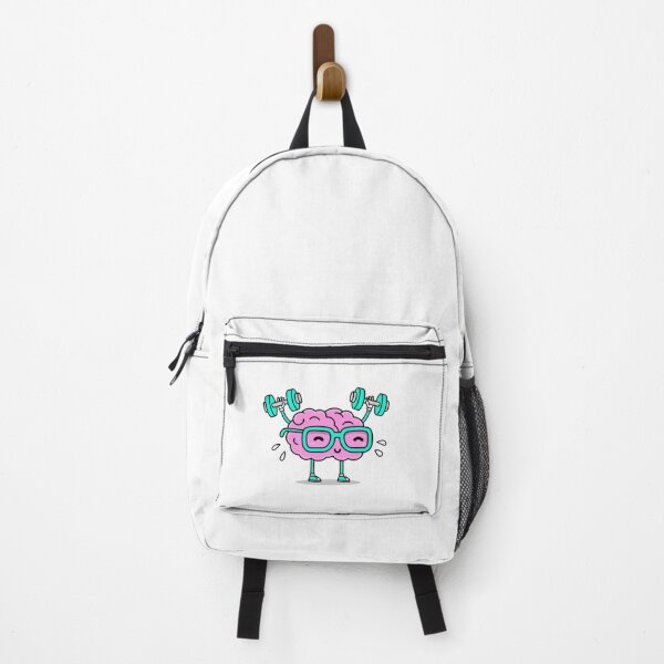 Item preview, Cute Brain Workout – Nerdy Fitness Motivation Design designed and sold by ChillVibes04.
