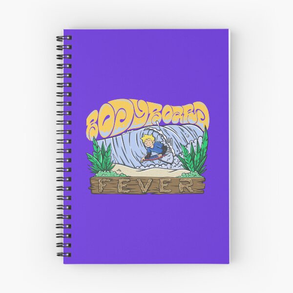 Item preview, Bodyboard Fever Cartoon Style : Retro Bodyboarding Tube Rider designed and sold by ImaginarStore.