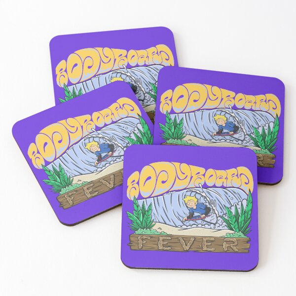 Item preview, Fiebre del bodyboard: estilo de dibujos animados: bodyboardista retro designed and sold by ImaginarStore.