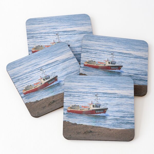 Item preview, Fishing Boat of the coast of Portland in the early morning designed and sold by Aham Photos.