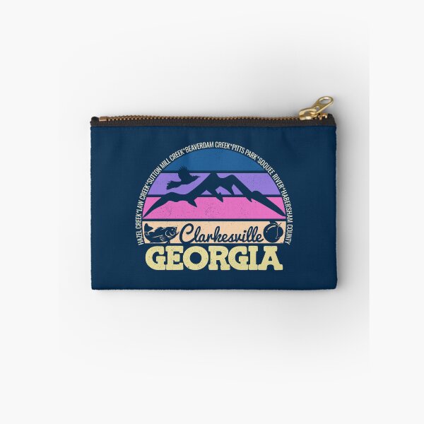 Item preview, Clarkesville Georgia Sunset Retro Vintage Local Pride Logo designed and sold by CRHPOD20.