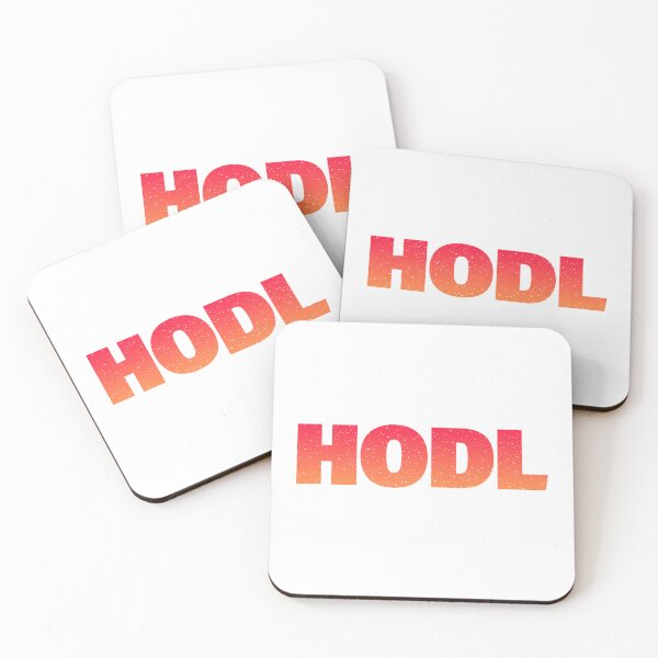 Item preview, HODL, Hold On For Dear Life Warm Red designed and sold by Memes N Lore .