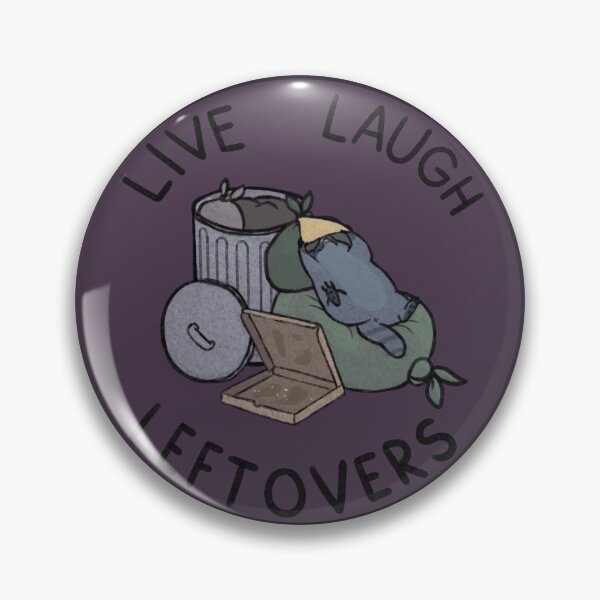 Item preview, Live Laugh Leftovers Purple designed and sold by VodniciiDesigns.