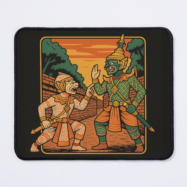 Item preview, Hanuman vs. Tosakanth designed and sold by NexAesthetic.