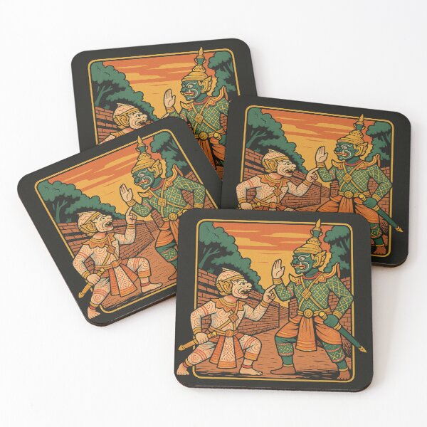 Item preview, Hanuman vs. Tosakanth designed and sold by NexAesthetic.