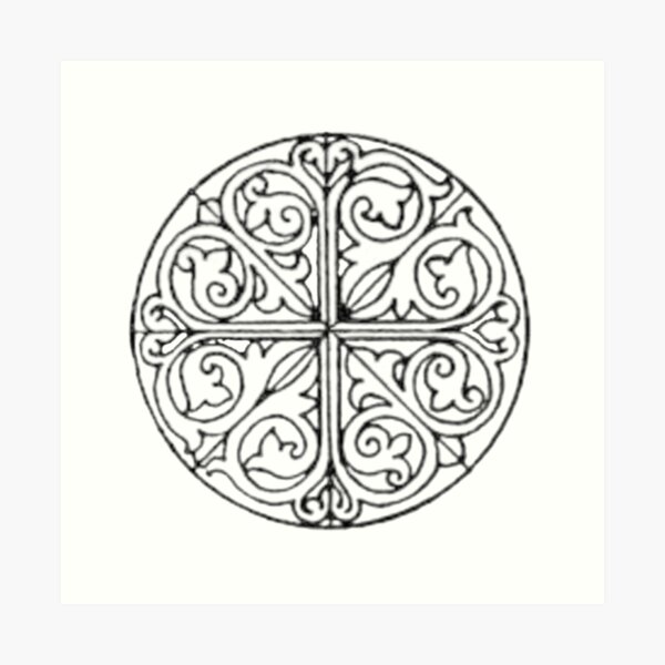 Aperçu de l'œuvre Conception de cercle géométrique créée et vendue par HawthorneFlame.