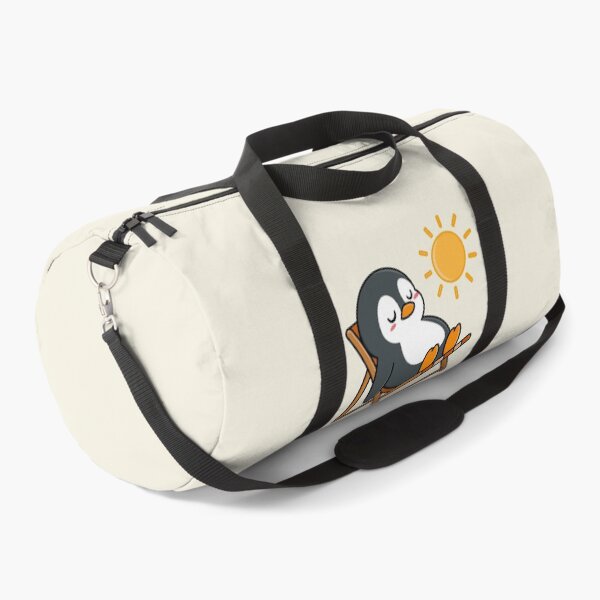 Item preview, Cute Penguin Bathing in the Sun designed and sold by MyMushroomGrove.