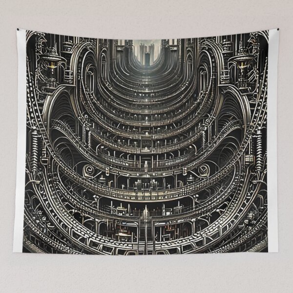 Item preview, The Infinite Engine designed and sold by ZenOfAIarts.