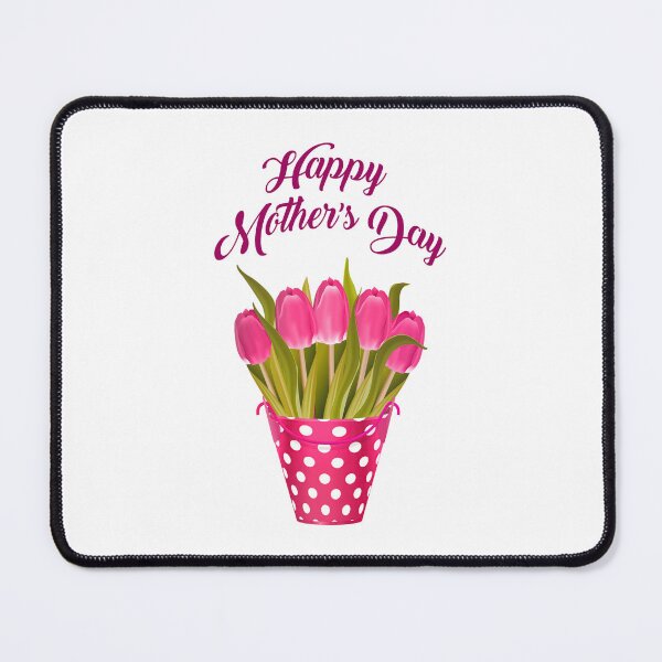 Item preview, Happy Mothers Day Bucket of Tulips designed and sold by Alaskandreamer.