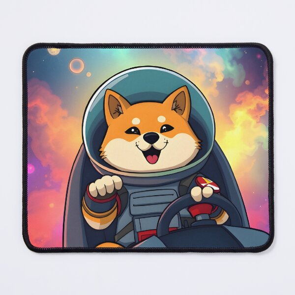 Item preview, Happy Shiba in Space designed and sold by Kittypolis.