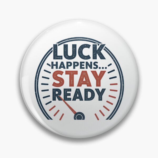 Item preview, Luck happens .. designed and sold by Lucky 777.