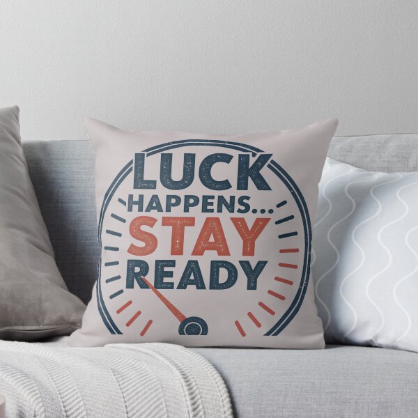 Item preview, Luck happens .. designed and sold by Lucky 777.