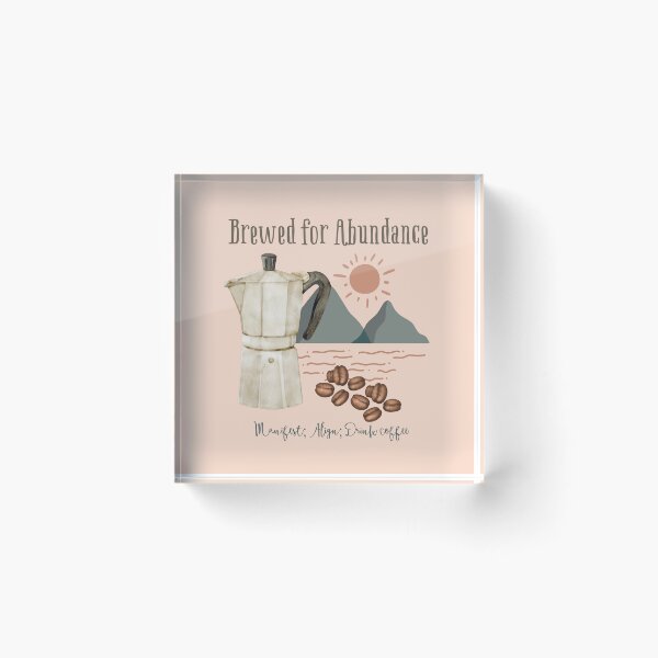 Item preview, Brewed for Abundance. designed and sold by BLACK TEAHH.