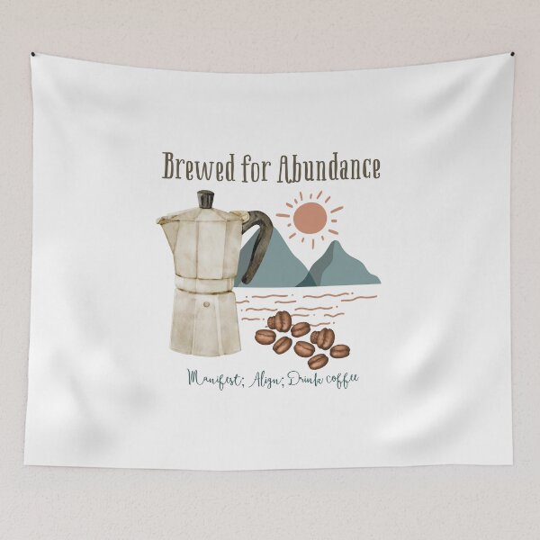 Item preview, Brewed for Abundance. designed and sold by BLACK TEAHH.