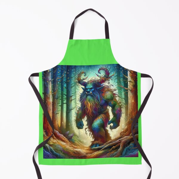 Item preview, Ogre Walking in the Forest - Rainbow Themed designed and sold by CattyCornerPOD.