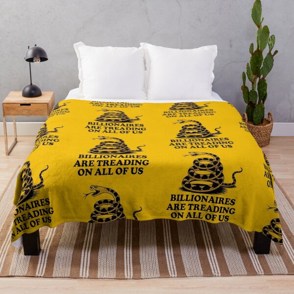 Item preview, Billionaires Are Treading On All Of Us Bumper designed and sold by Jaxym.