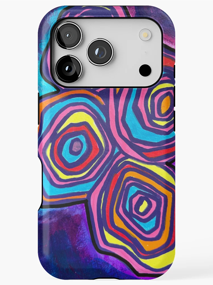 Thumbnail 1 of 4, iPhone Case, Paper Roses designed and sold by Libmandy.
