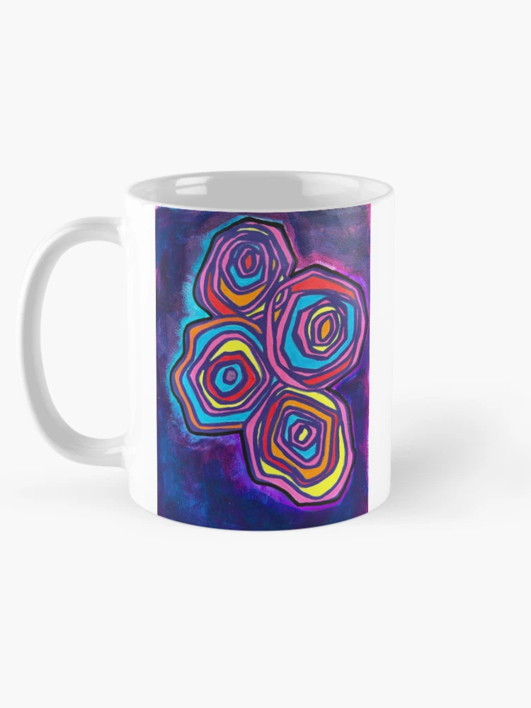 Thumbnail 5 of 6, Coffee Mug, Paper Roses designed and sold by Libmandy.