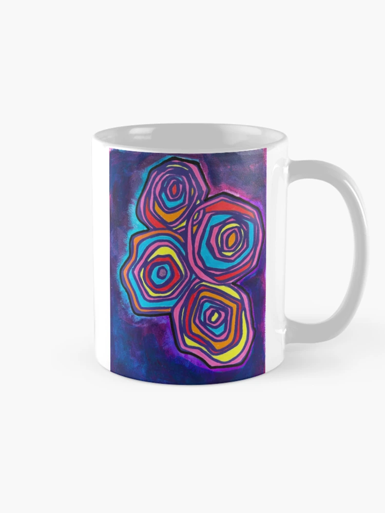 Thumbnail 3 of 6, Coffee Mug, Paper Roses designed and sold by Libmandy.