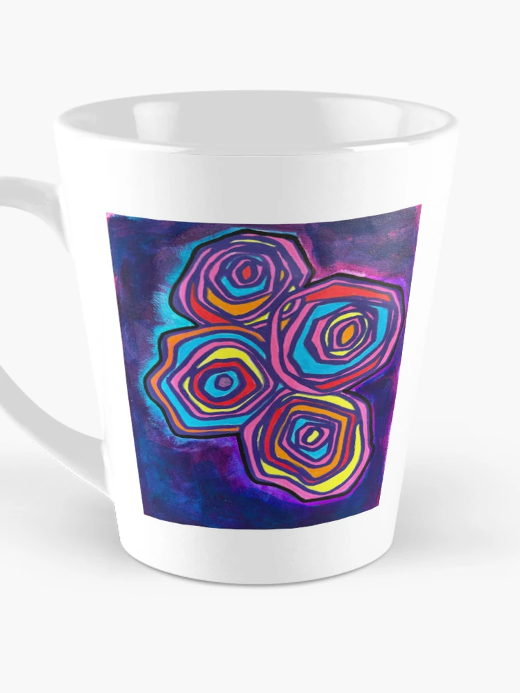 Thumbnail 3 of 4, Coffee Mug, Paper Roses designed and sold by Libmandy.