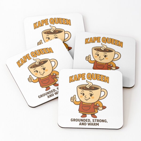 Item preview, Kape Queen – Grounded, Strong, and Warm designed and sold by Snackwear Apparel.