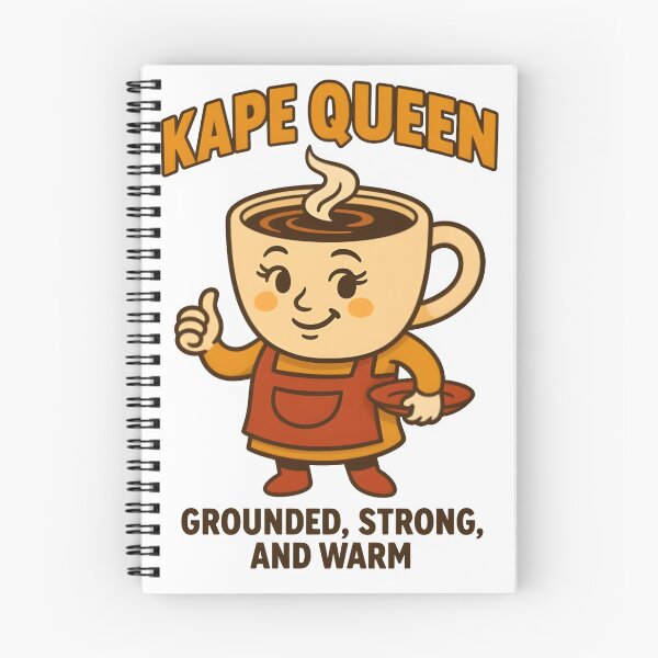 Item preview, Kape Queen – Grounded, Strong, and Warm designed and sold by Snackwear Apparel.