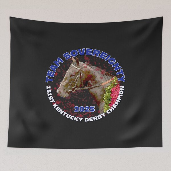 Item preview, TEAM SOVEREIGNTY -2025 Kentucky Derby Winner designed and sold by Ginny Luttrell.