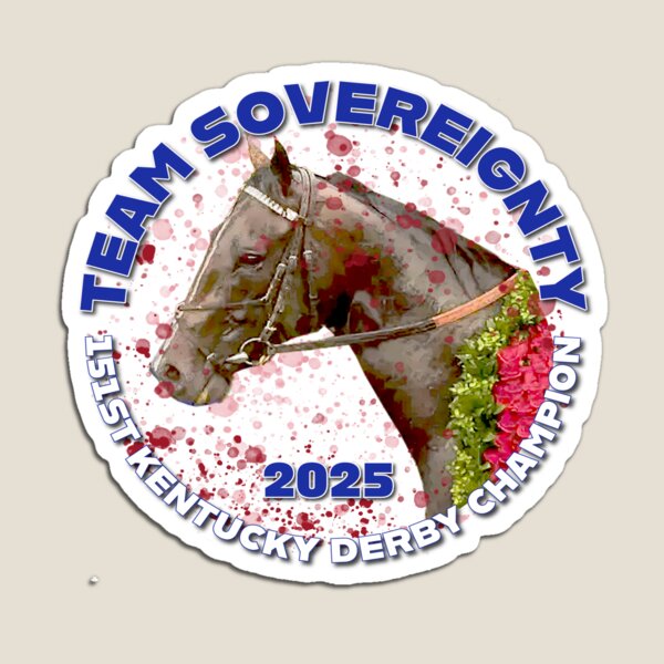 Item preview, TEAM SOVEREIGNTY -2025 Kentucky Derby Winner designed and sold by Ginny Luttrell.