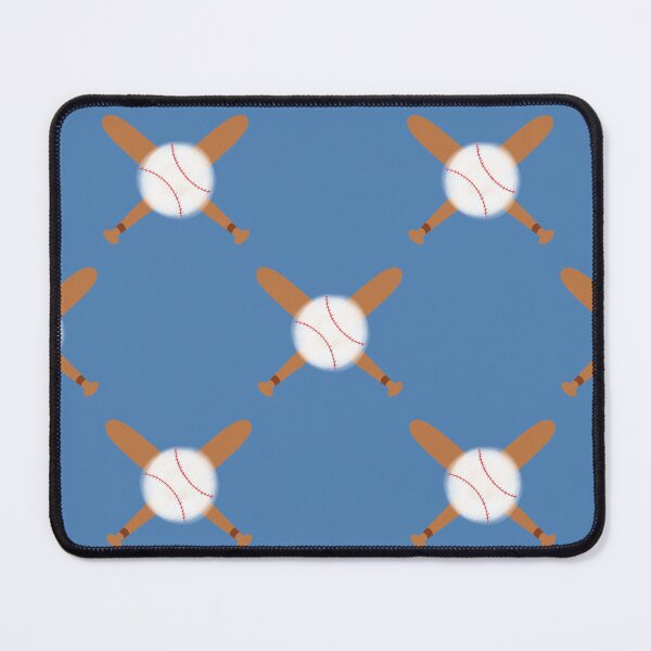 Item preview, Baseball and bats on blue designed and sold by jebsicka.