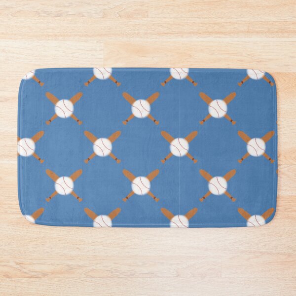 Item preview, Baseball and bats on blue designed and sold by jebsicka.
