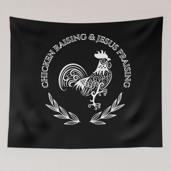 Item preview, Chicken raising and Jesus praising designed and sold by MilkyForest.
