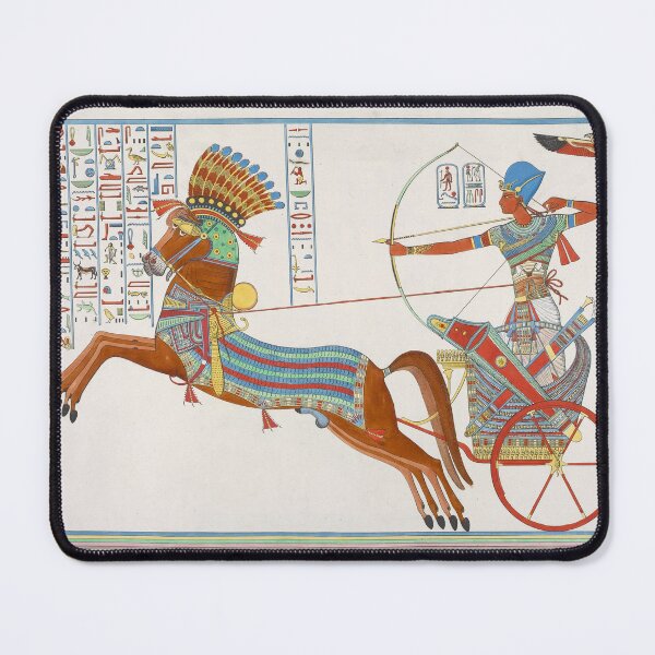 Item preview, Ancient Egyptian Chariot Archer designed and sold by 19th Century in Color.