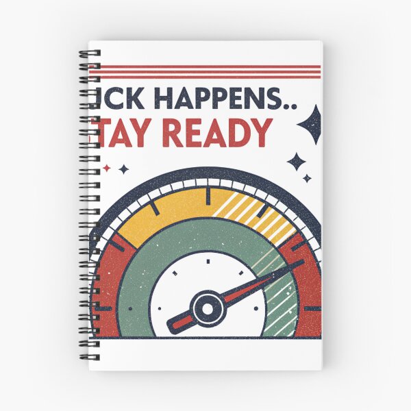 Item preview, Luck happens .. stay ready designed and sold by Lucky 777.