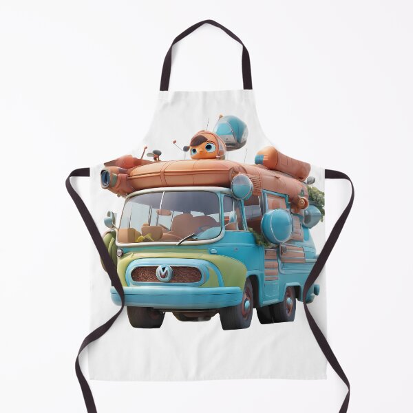 Item preview, Whimsical Animated Vehicle with Adventurous Characters designed and sold by ART ATTACK ZONE.