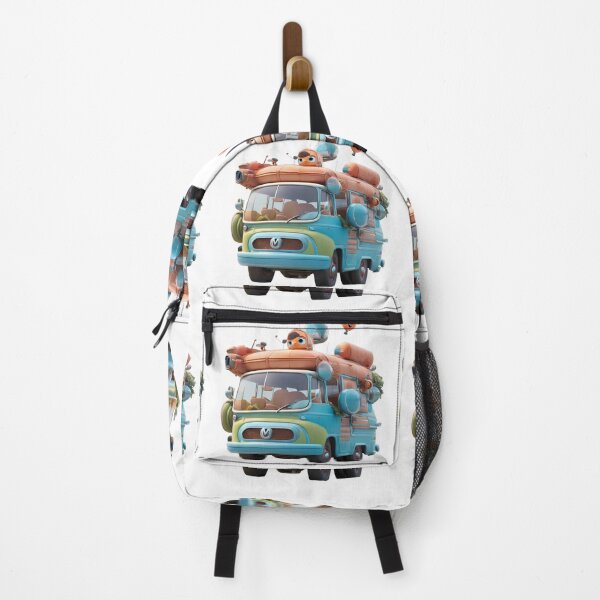 Item preview, Whimsical Animated Vehicle with Adventurous Characters designed and sold by ART ATTACK ZONE.
