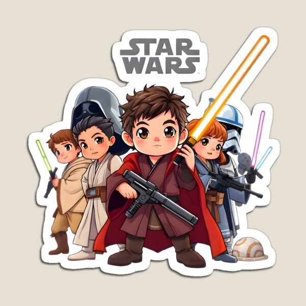 Item preview, Chibi Star Wars Characters designed and sold by Kittypolis.