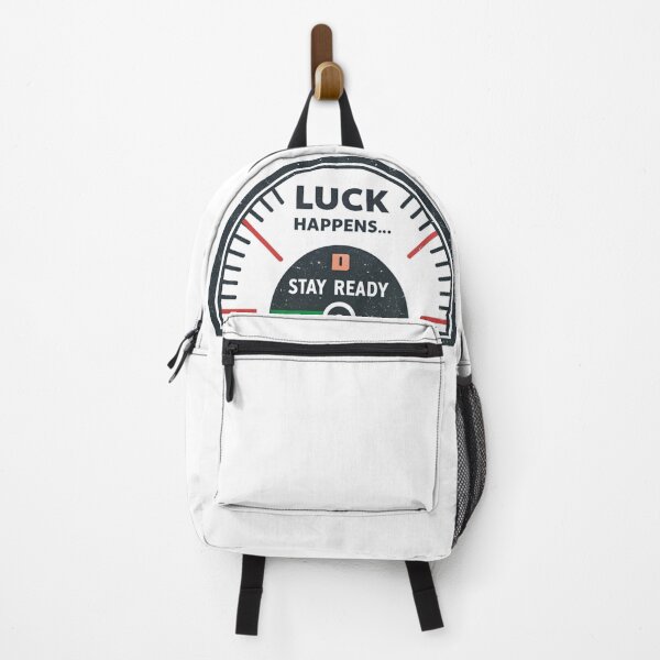 Item preview, Luck happens . stay ready designed and sold by Lucky 777.