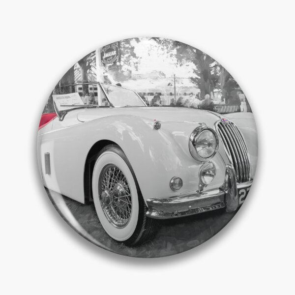 Item preview, 1956 White XK 140 MC OTS X141 designed and sold by RichFrancoCars.